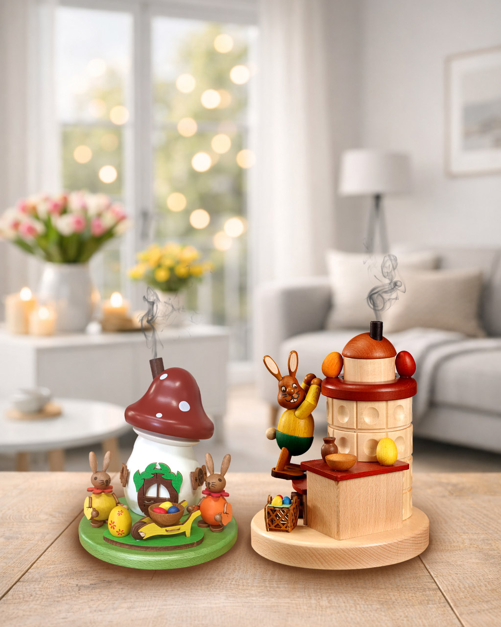 Räucherhaus Ostern Seiffen Erzgebirge