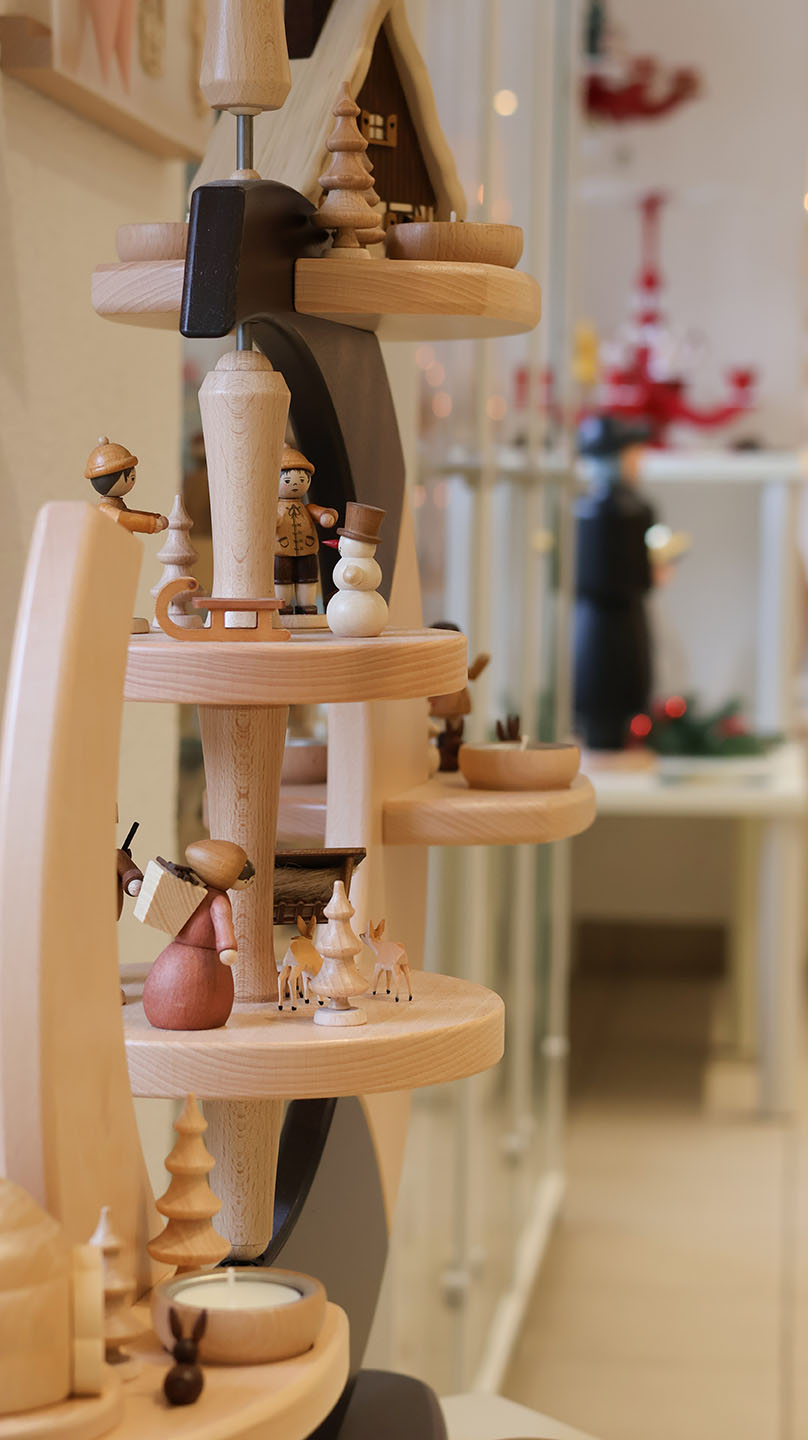 Pyramide Seiffen Erzgebirge Zeidler