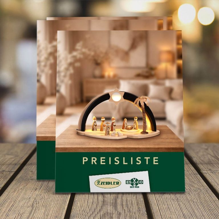 Preisliste Zeidler Holzkunst